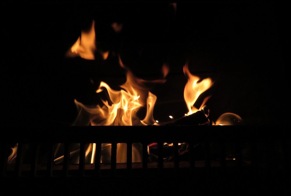 Poem by Stephen Ferret - Naked Flames